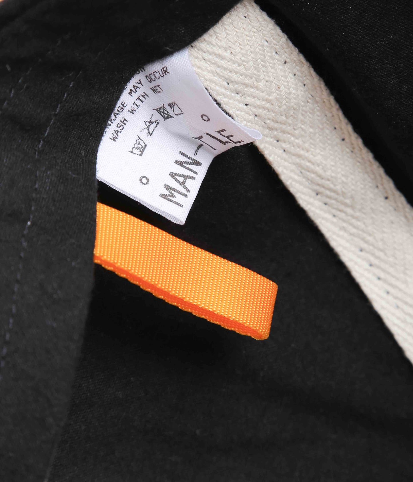 MAN-TLE ''DEEP CAP｜BLACK WASH'' (BLACK)