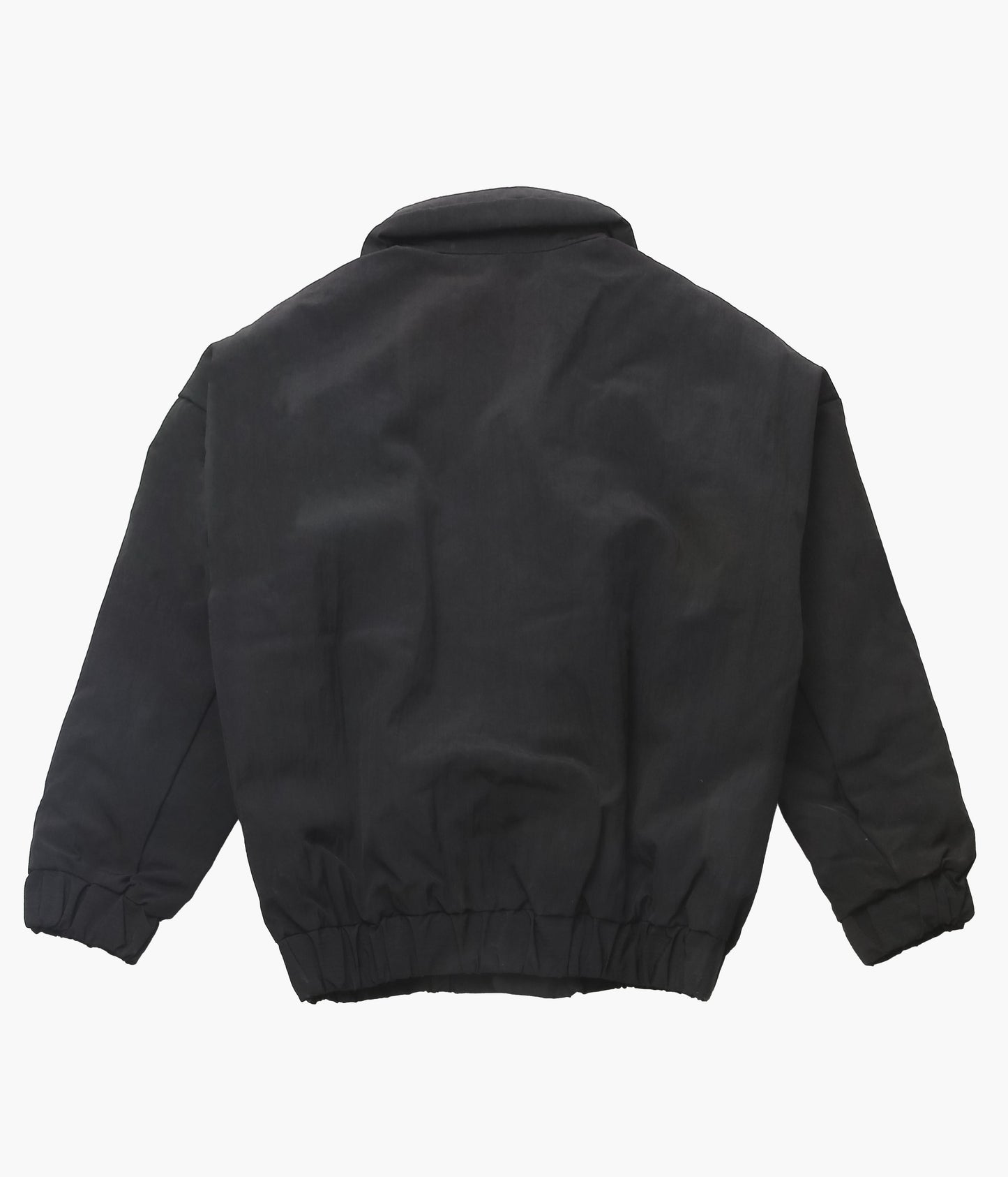 MAN-TLE ''DOWN BLOUSON｜BLACK NYLON'' (BLACK)