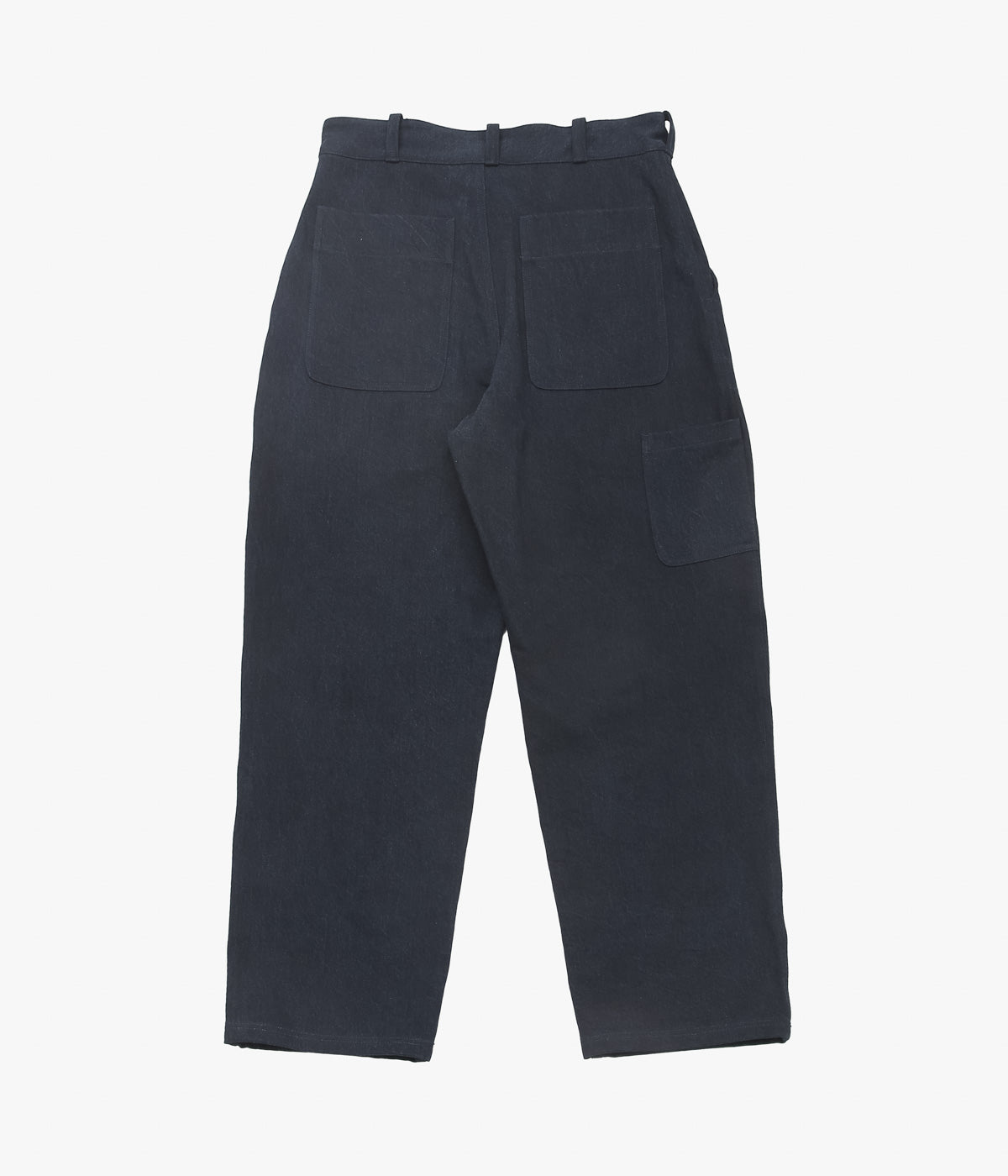 MAN-TLE ''JEBOK PANTS'' (BLUE SUMI ORGANIC DENIM)