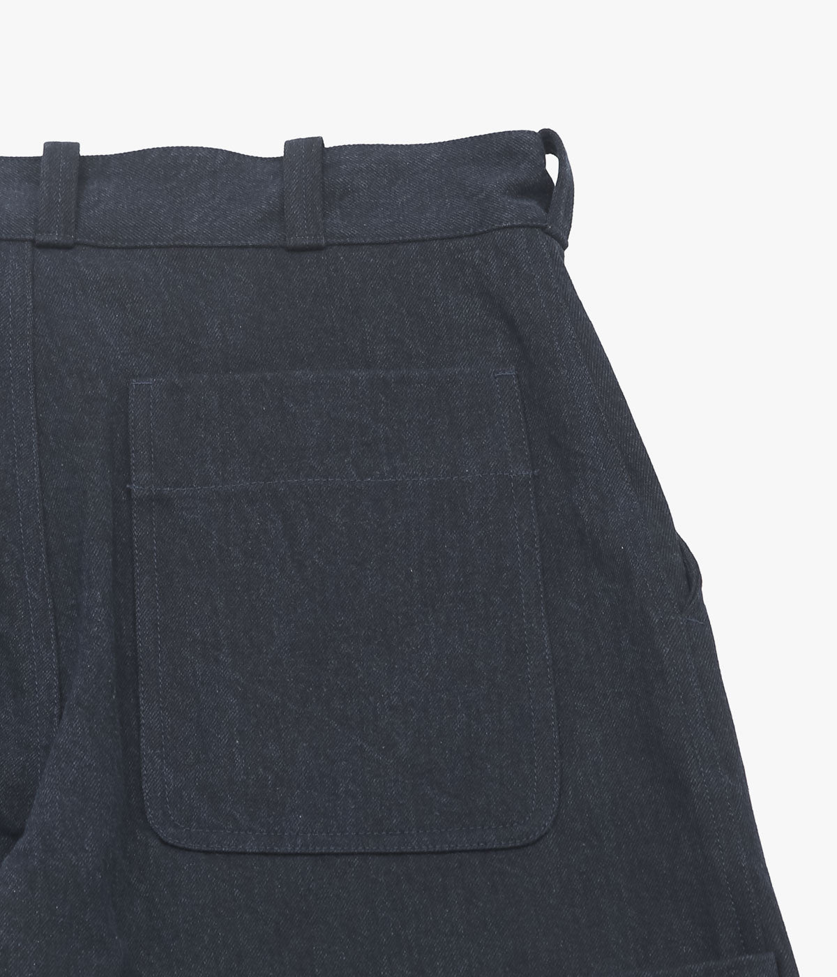 MAN-TLE ''JEBOK PANTS'' (BLUE SUMI ORGANIC DENIM)
