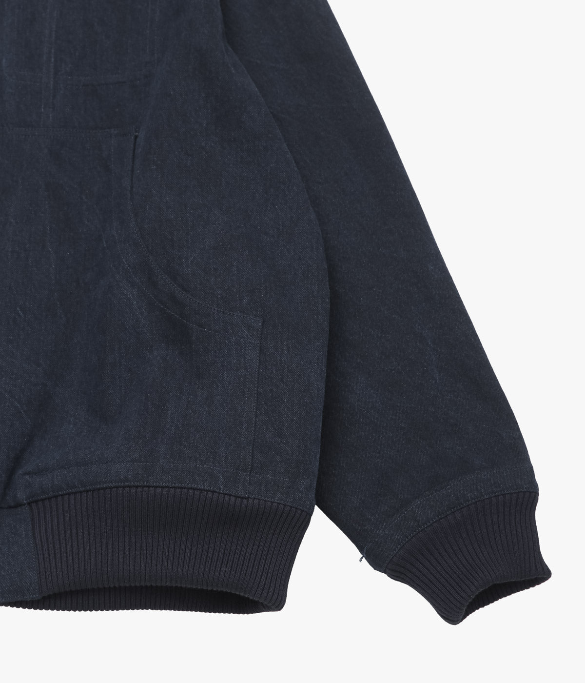 MAN-TLE ''JEBOK PARKER'' (BLUE SUMI ORGANIC DENIM)