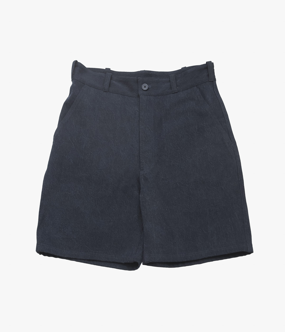 MAN-TLE ''JEBOK SHORTS'' (BLUE SUMI ORGANIC DENIM)