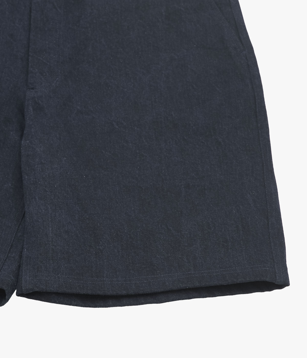 MAN-TLE ''JEBOK SHORTS'' (BLUE SUMI ORGANIC DENIM)