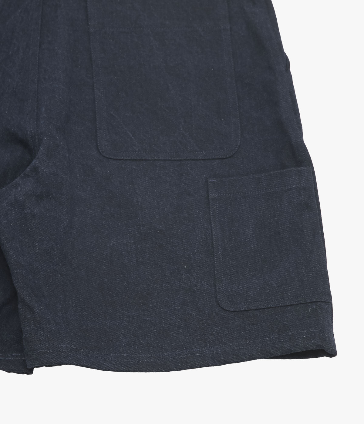 MAN-TLE ''JEBOK SHORTS'' (BLUE SUMI ORGANIC DENIM)