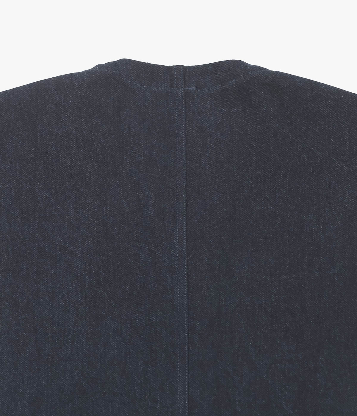 MAN-TLE ''JEBOK VEST'' (BLUE SUMI ORGANIC DENIM)
