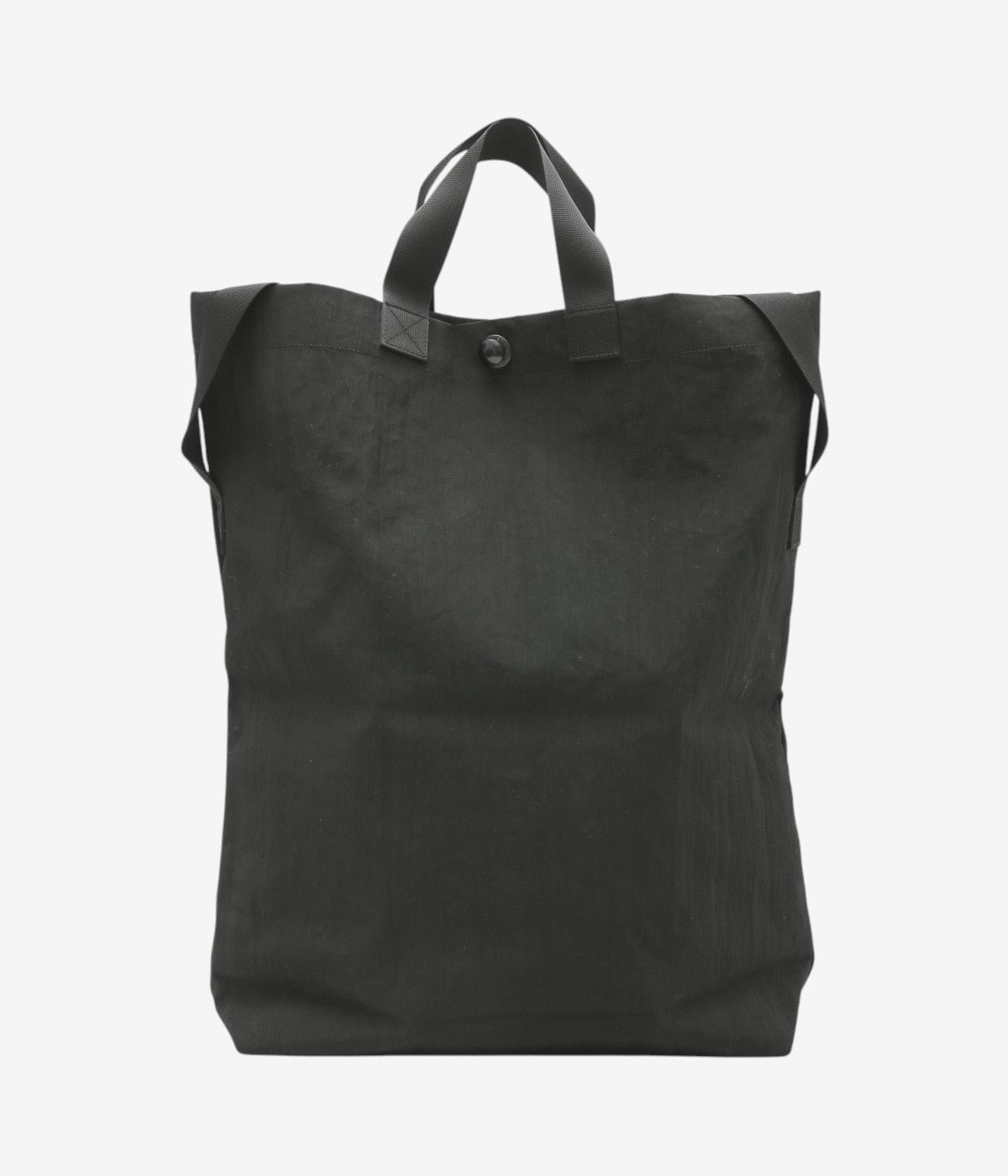 MAN-TLE ''MULTI HANDLE TOTE'' (BLACK NYLON)
