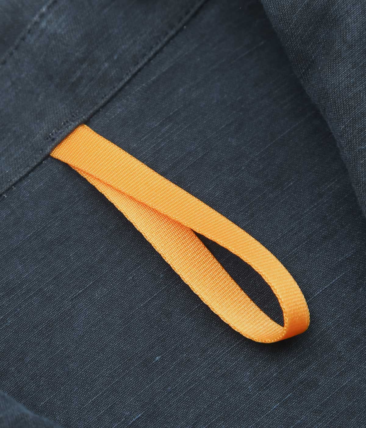MAN-TLE "SHOP SHIRT" (스미 인디고 헴프 클로스)