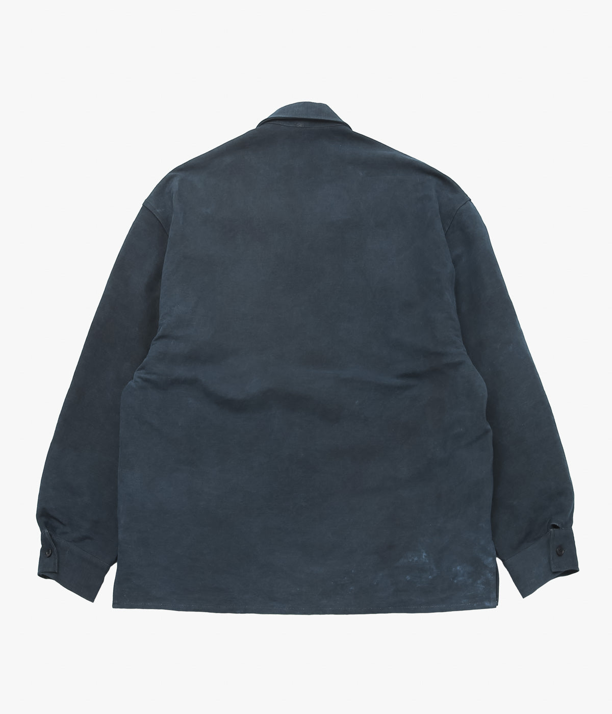 MAN-TLE "SHOP SHIRT" (스미 인디고 헴프 클로스)