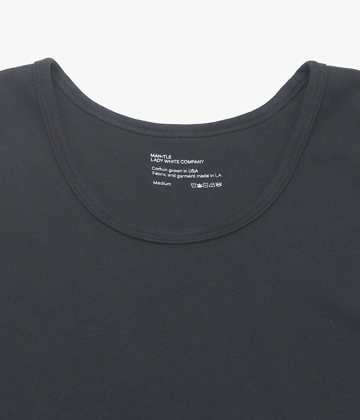 MAN-TLE ''SINGLET 2P'' (BLACK RIB)