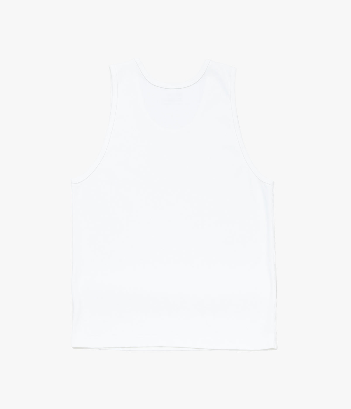 MAN-TLE ''SINGLET 2P'' (WHITE RIB)