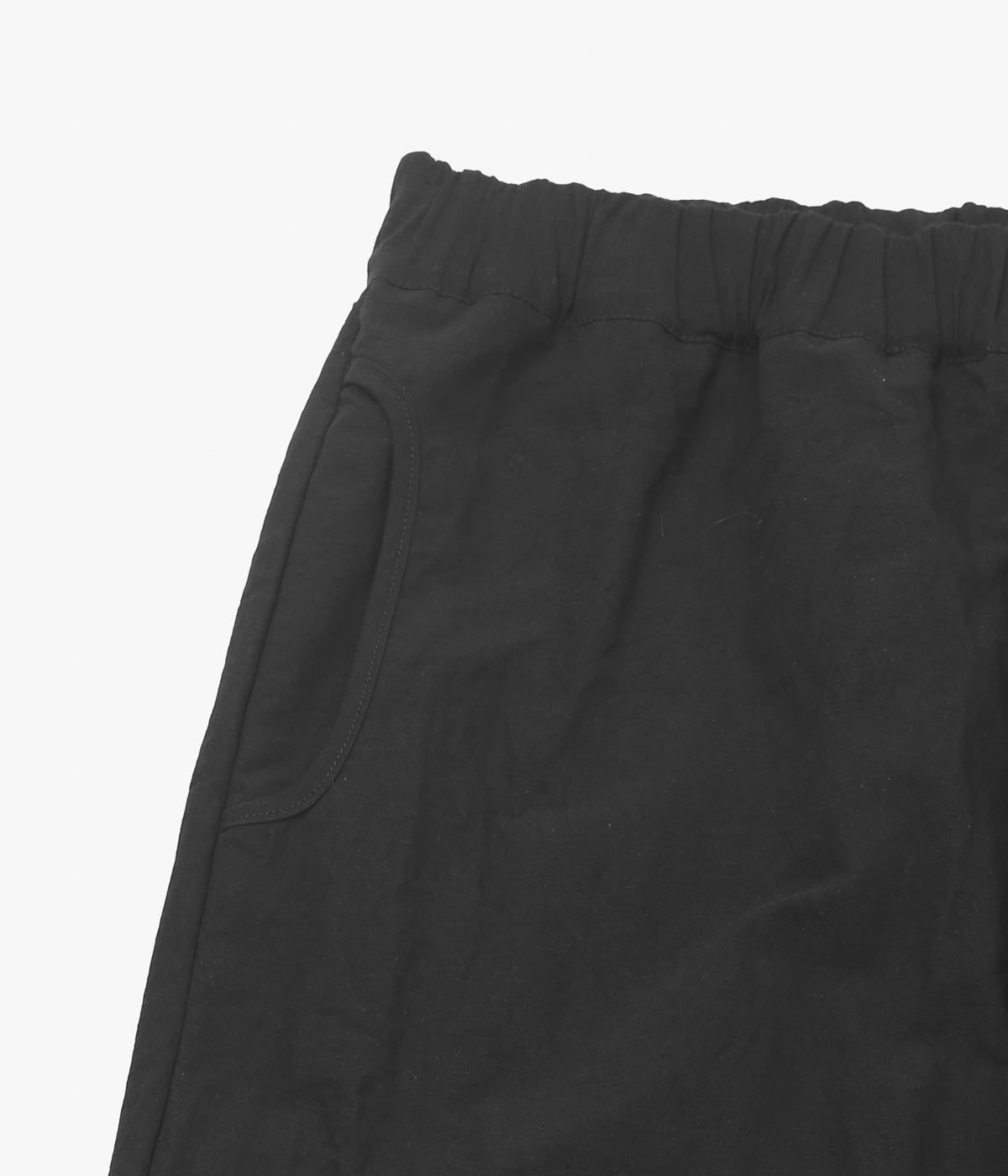MAN-TLE ''SOLID PANTS'' (BLACK LINEN)
