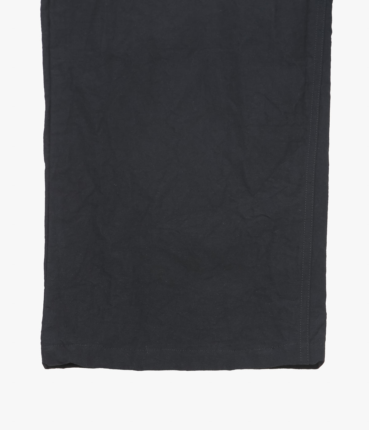 MAN-TLE ''SOLID PANTS'' (BLACK LINEN)