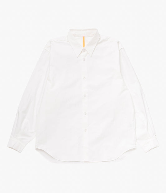 MAN-TLE ''WEATHER SHIRT'' (WHITE)