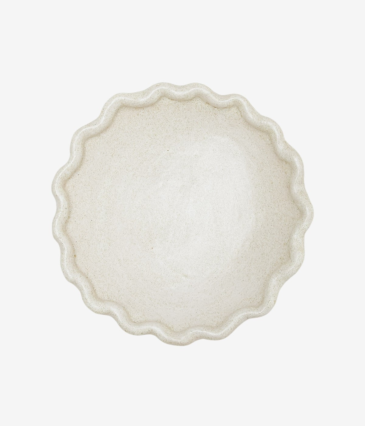 MARGOT LACOMBE ''PLATE FROUFROU'' (BEIGE 1)