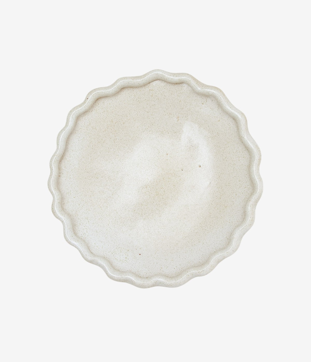 MARGOT LACOMBE ''PLATE FROUFROU'' (BEIGE 2)