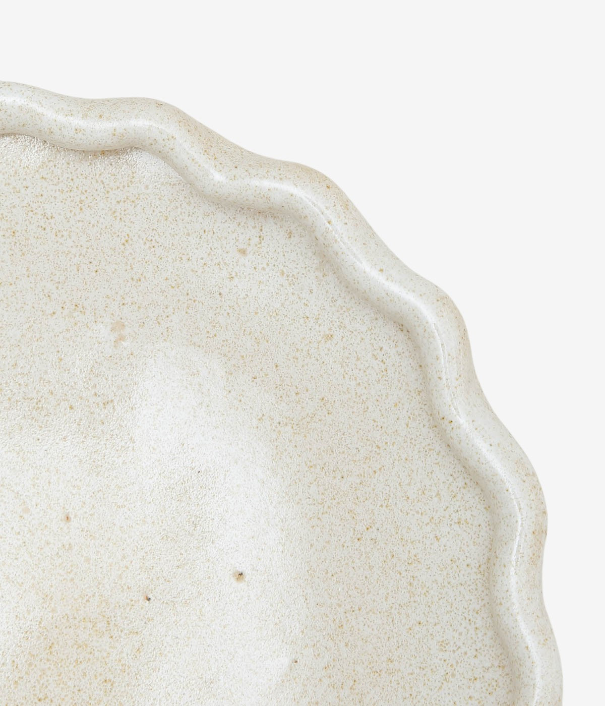 MARGOT LACOMBE ''PLATE FROUFROU'' (BEIGE 2)