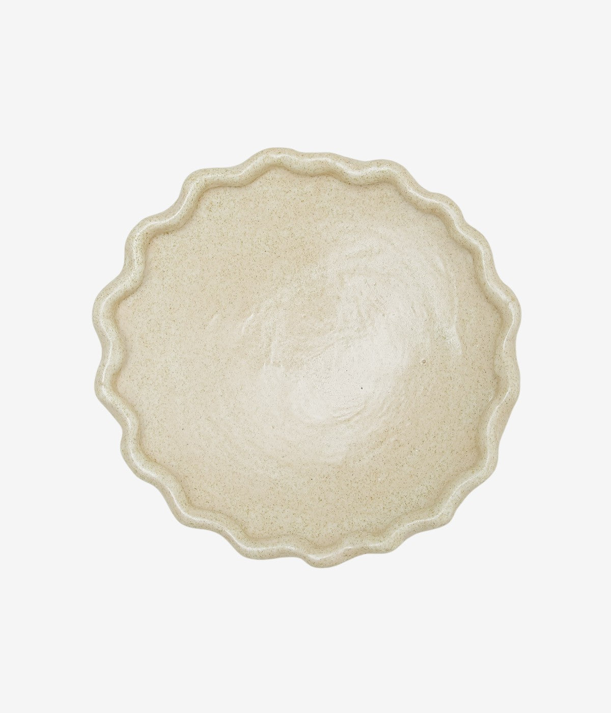 MARGOT LACOMBE ''PLATE FROUFROU'' (IVORY 1)