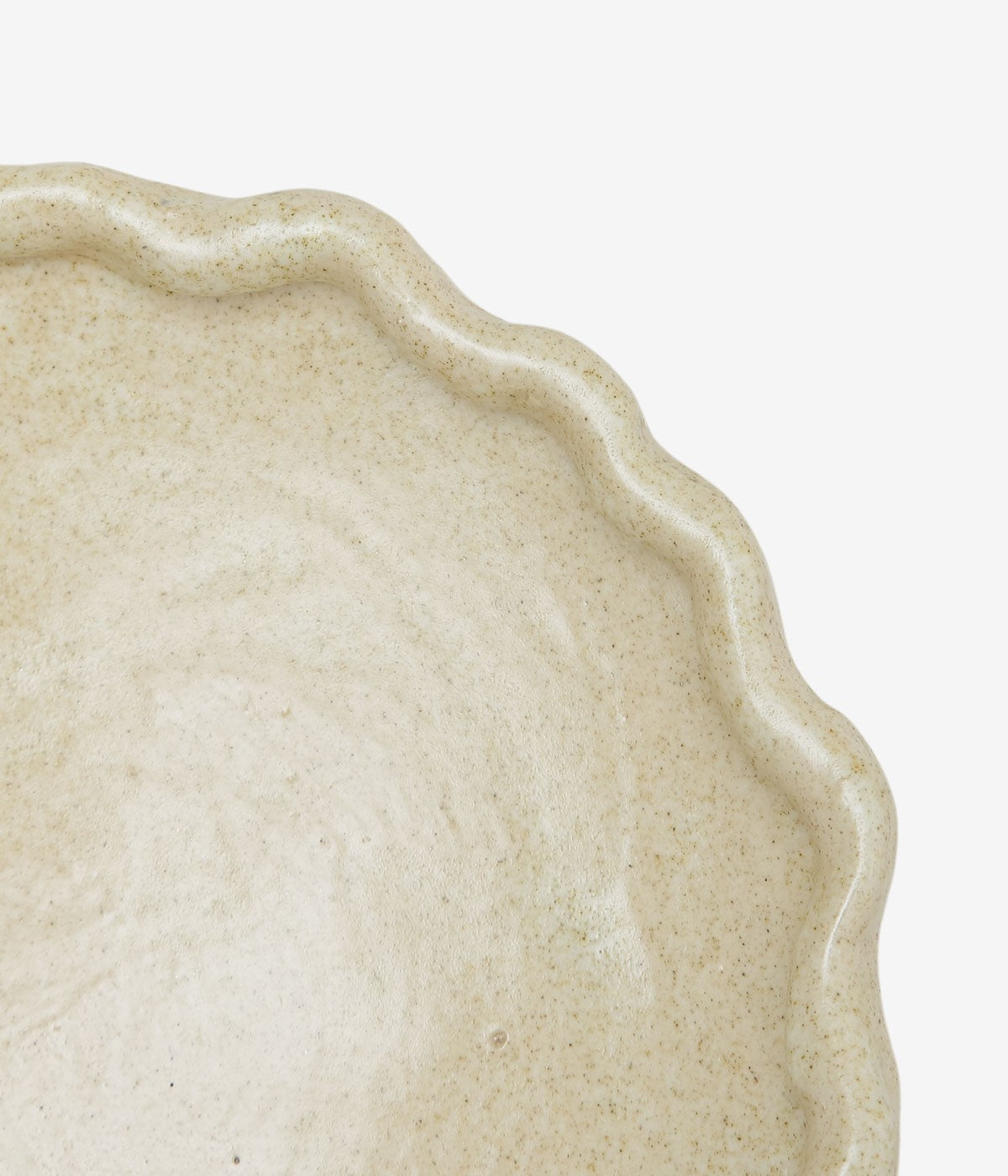 MARGOT LACOMBE ''PLATE FROUFROU'' (IVORY 1)