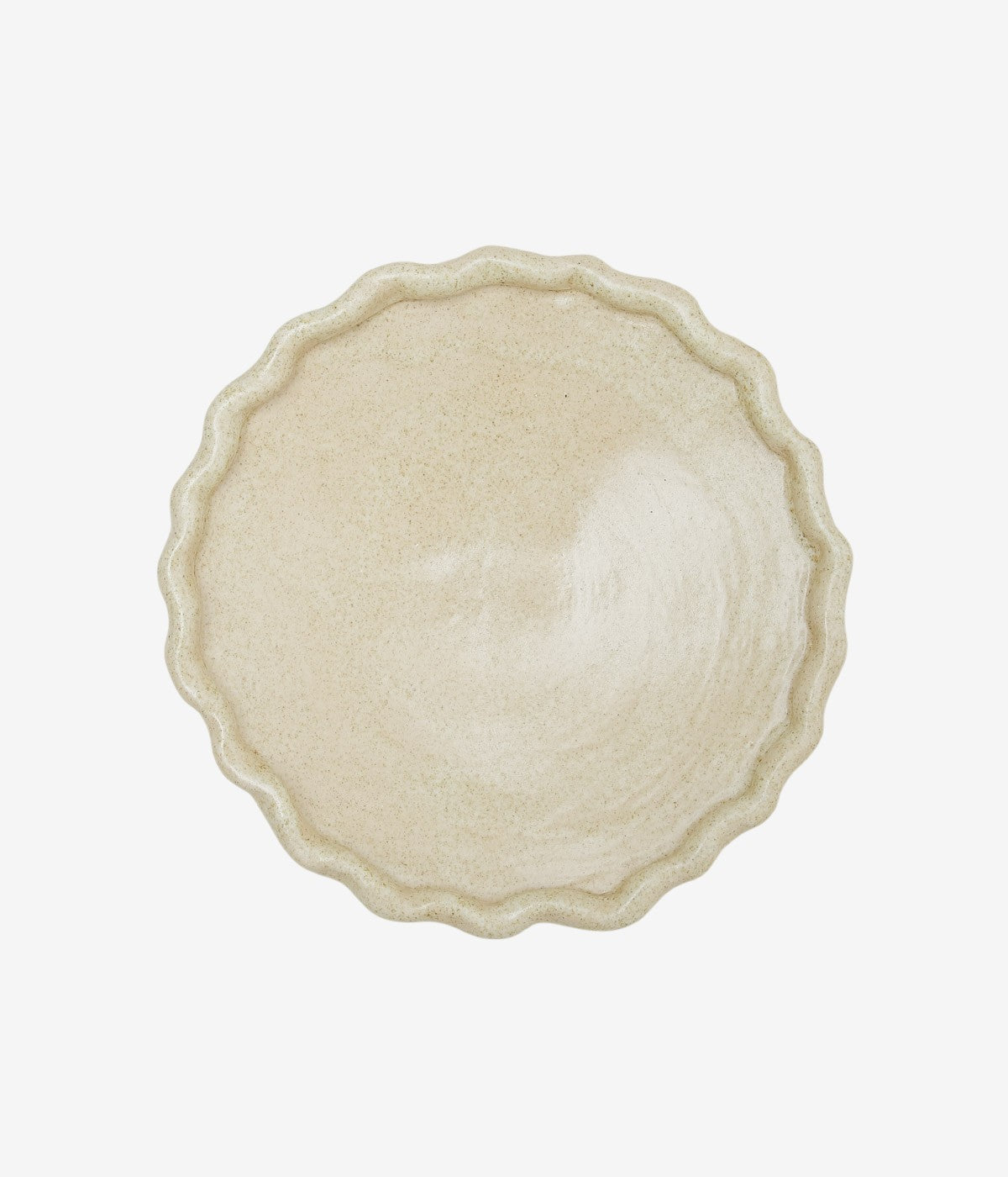 MARGOT LACOMBE ''PLATE FROUFROU'' (IVORY 2)