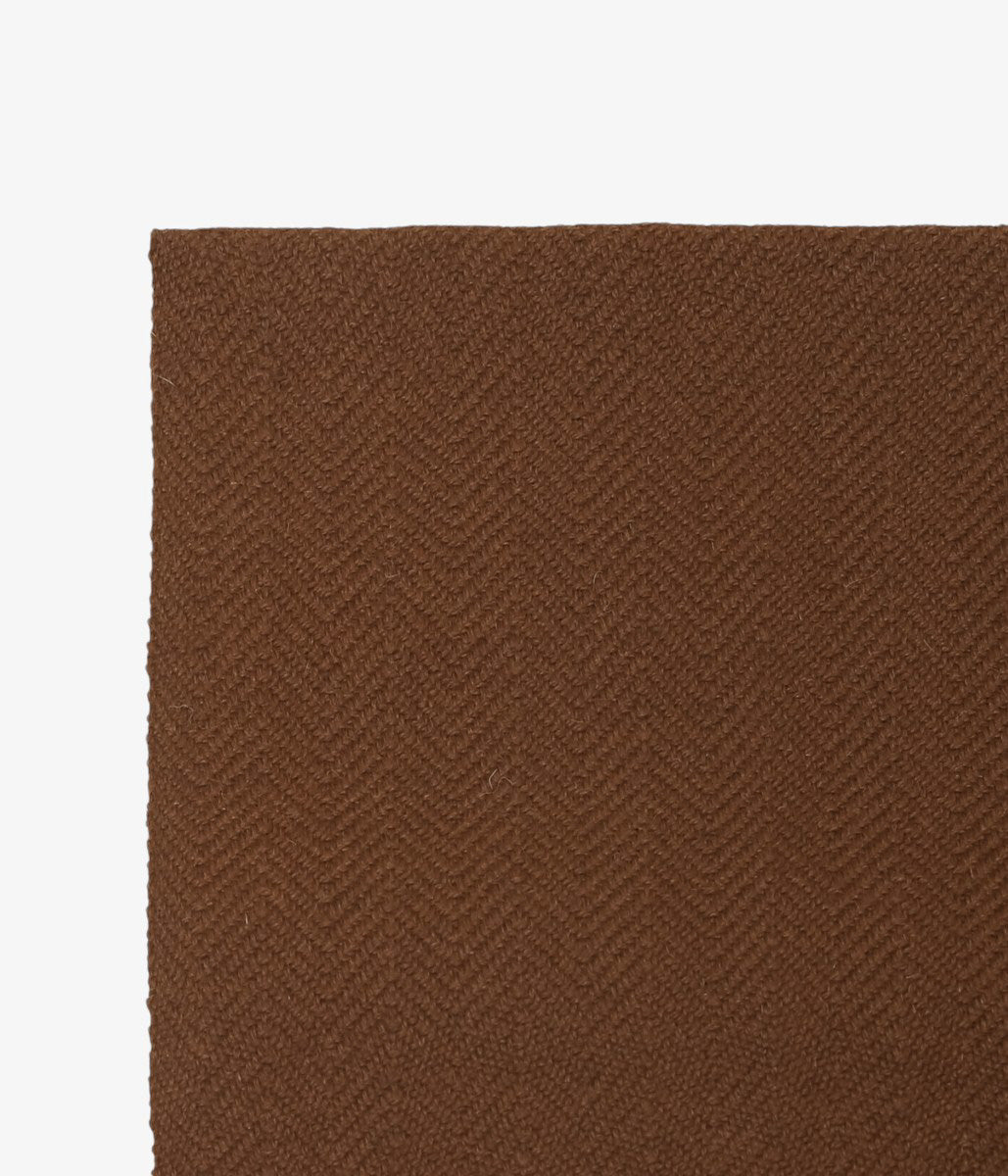 MAYDI ''AMIGO SCARF'' (DARK BROWN/GREY MELANGE)