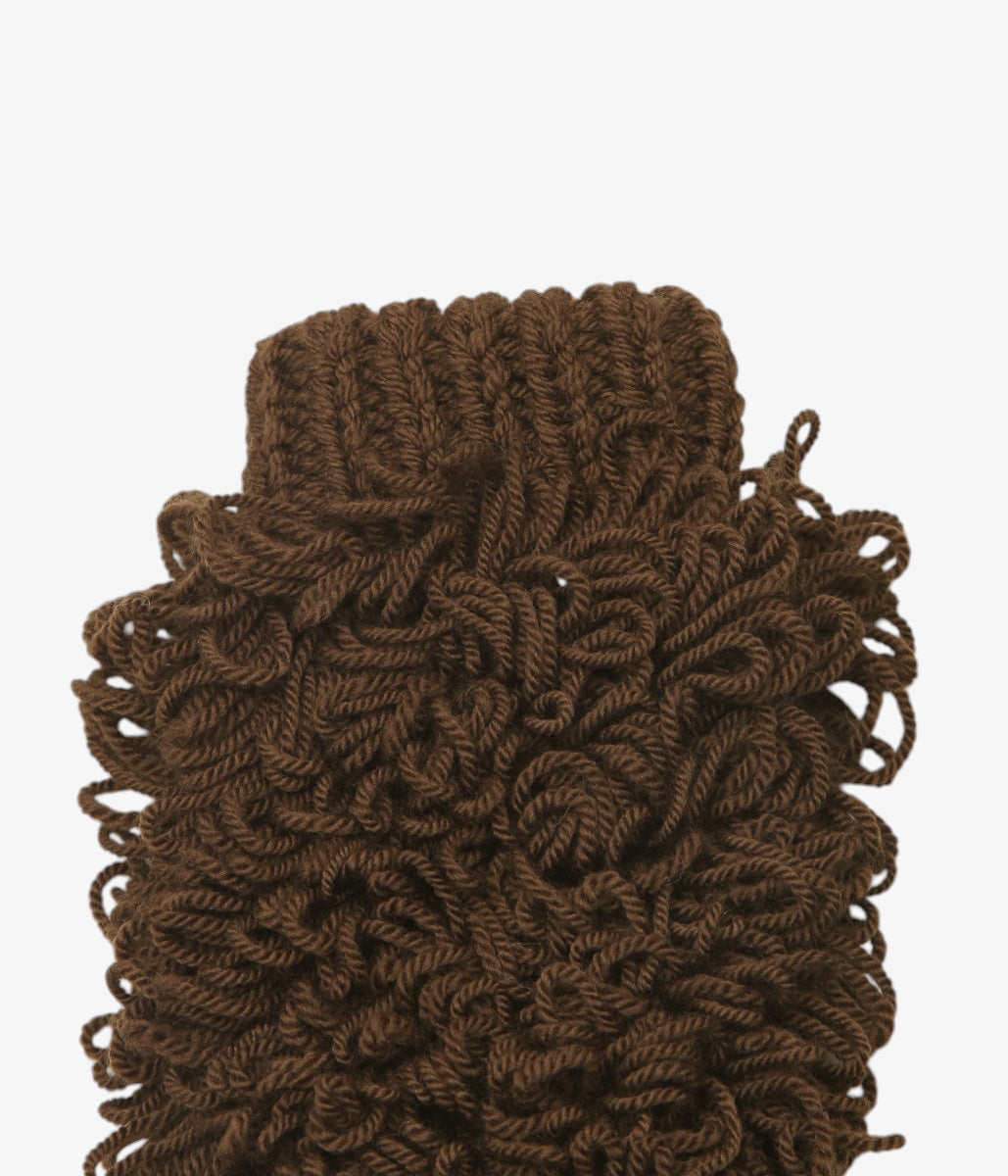 MAYDI ''BRUMA MITTENS'' (DARK BROWN)