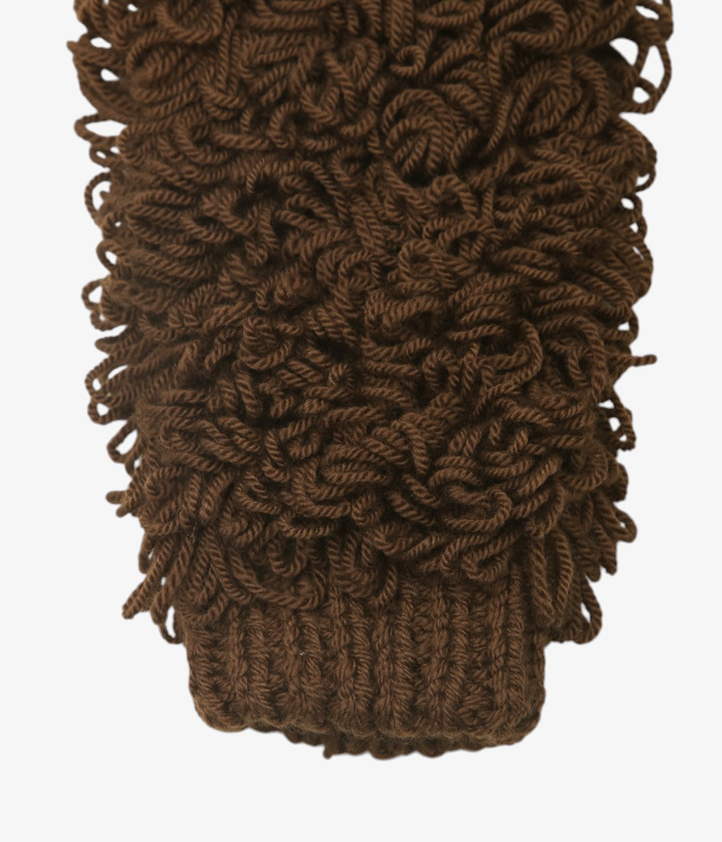 MAYDI ''BRUMA MITTENS'' (DARK BROWN)