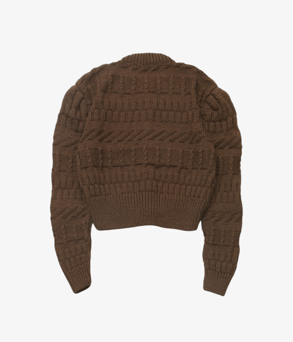 MAYDI ''TEMPESTAD CARDIGAN'' (DARK BROWN)