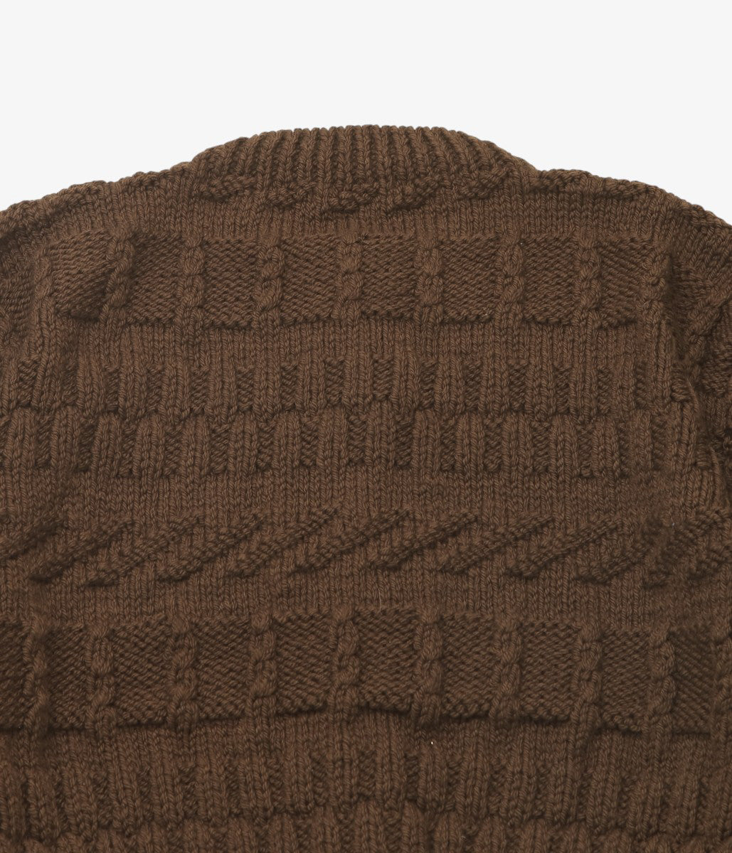MAYDI ''TEMPESTAD CARDIGAN'' (DARK BROWN)