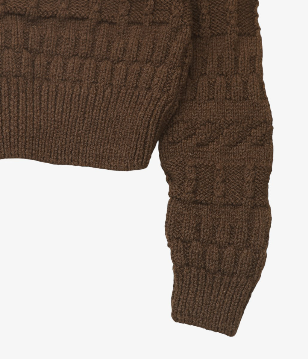 MAYDI ''TEMPESTAD CARDIGAN'' (DARK BROWN)