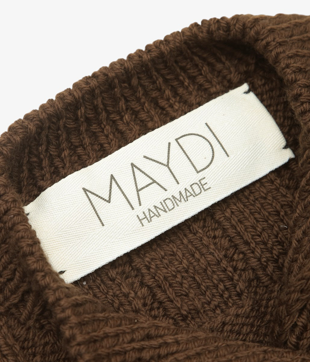 MAYDI ''TEMPESTAD CARDIGAN'' (DARK BROWN)