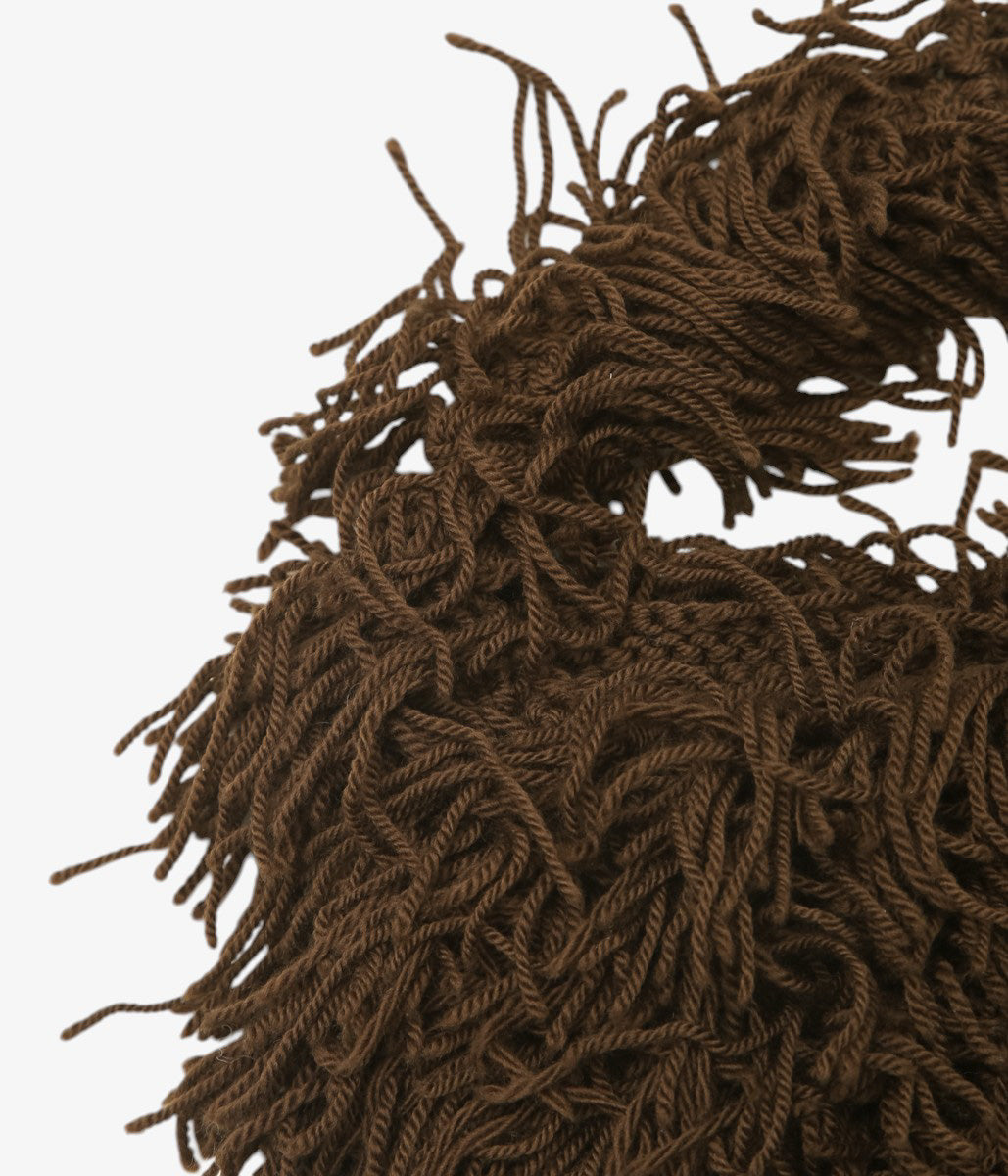 MAYDI ''TRES FRINGE BAG'' (DARK BROWN)