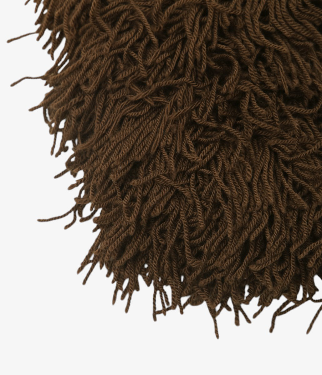 MAYDI ''TRES FRINGE BAG'' (DARK BROWN)