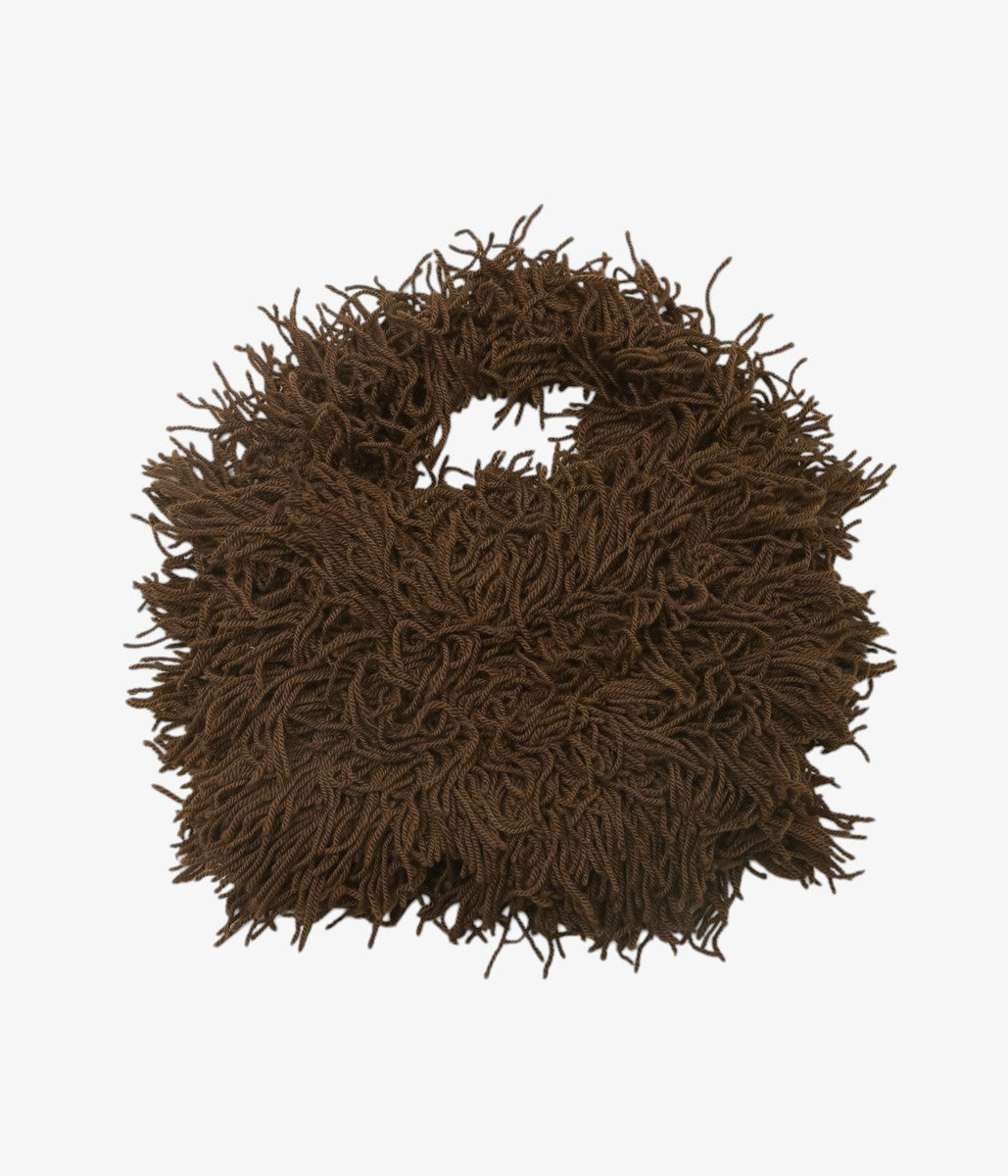 MAYDI ''TRES FRINGE BAG'' (DARK BROWN)