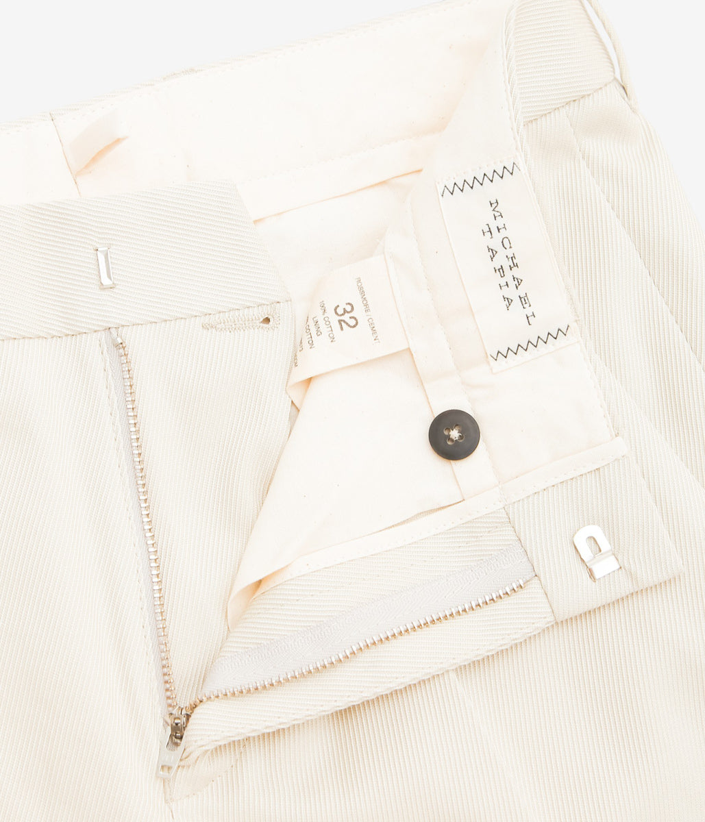 MICHAEL TAPIA ''ROSSMORE TROUSERS'' (CEMENT)