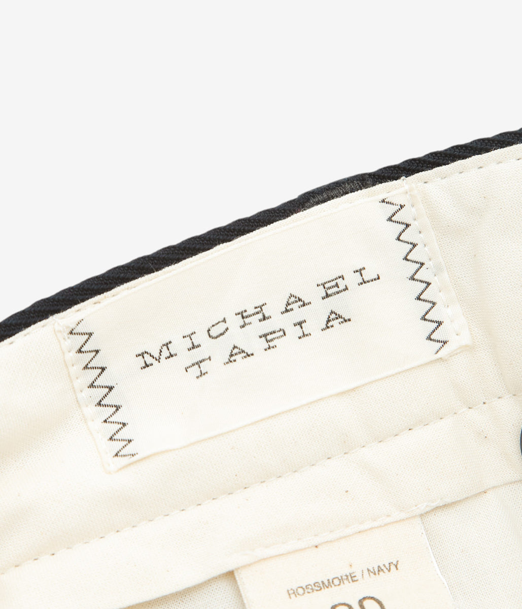 MICHAEL TAPIA ''ROSSMORE TROUSERS'' (NAVY)