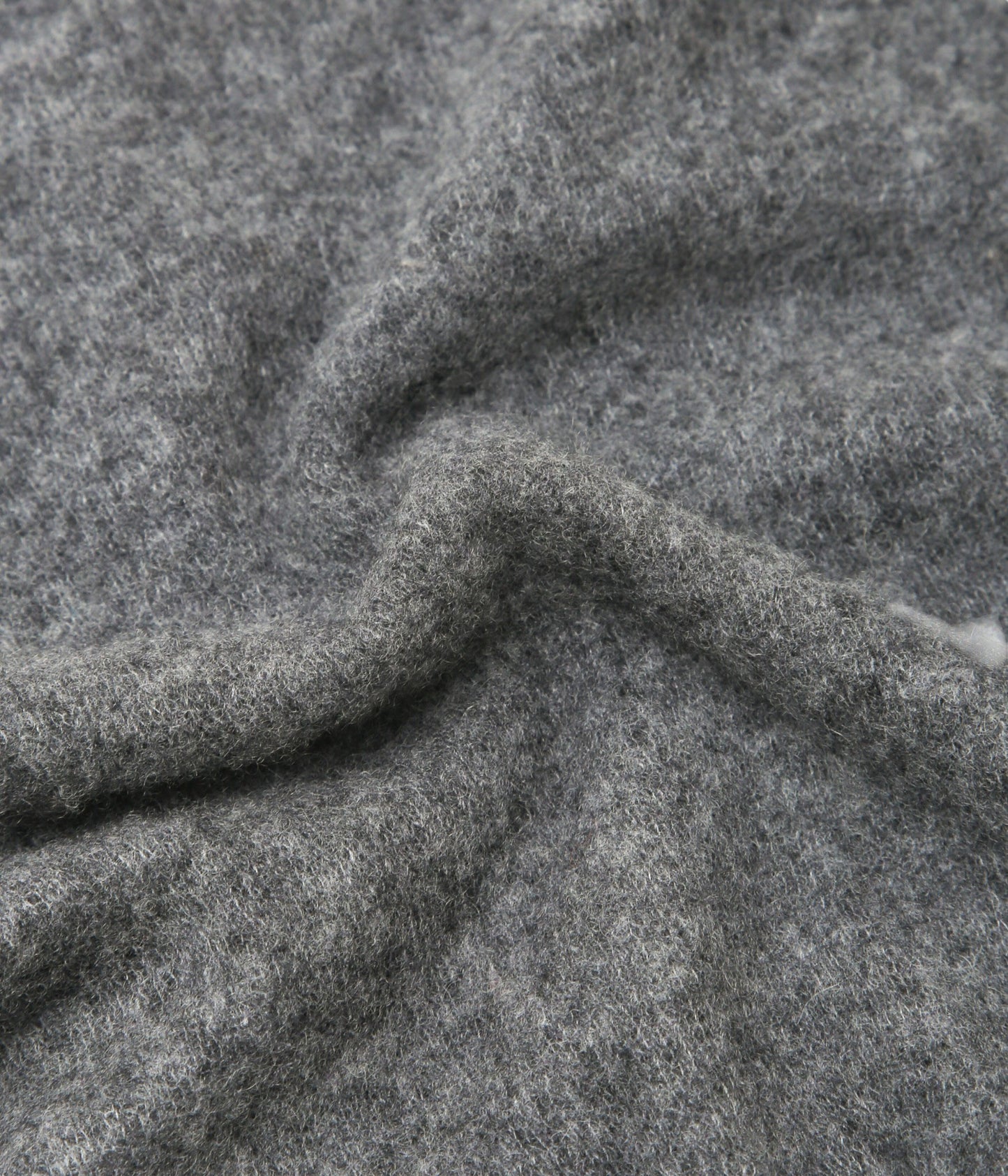 MIRROR IN THE SKY ''OPEN KNITTED THROW MELANGE'' (CHACOAL)