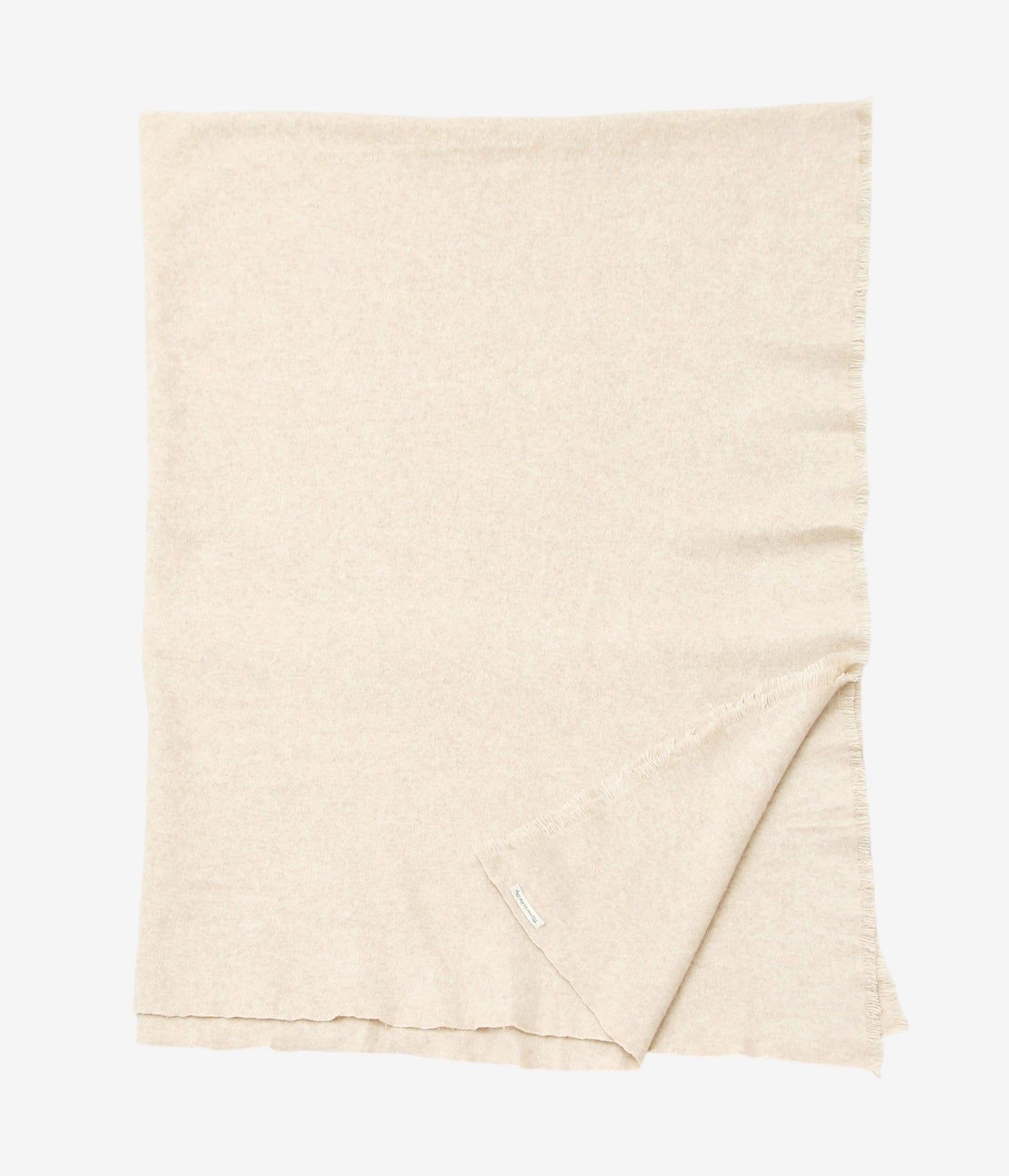 MIRROR IN THE SKY ''TIBETAN ECO UN-DYE BABY CASHMERE BLANKET'' (TASHI)