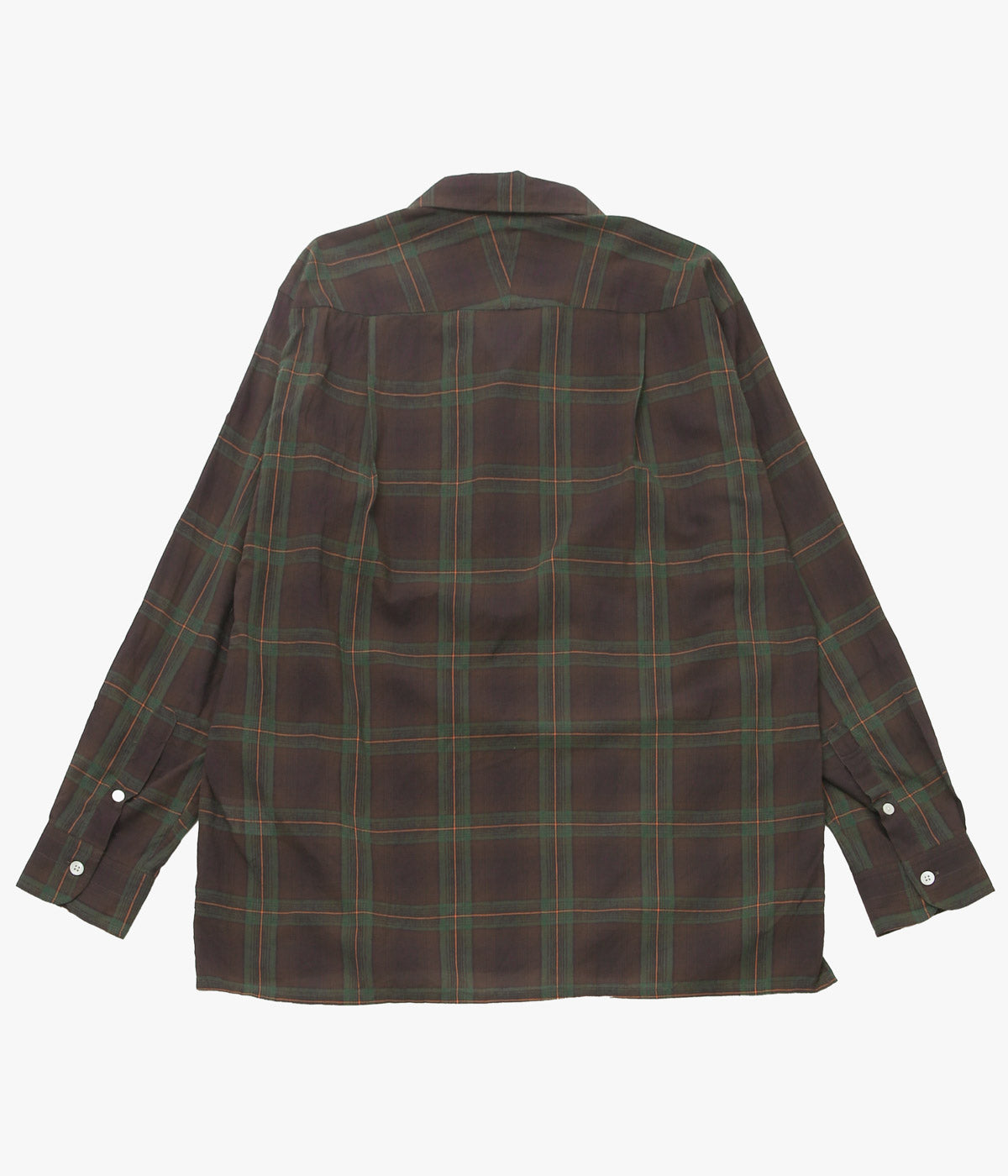 MOJITO ''ABSHINTH SHIRT DARK PLAID'' (BROWN)