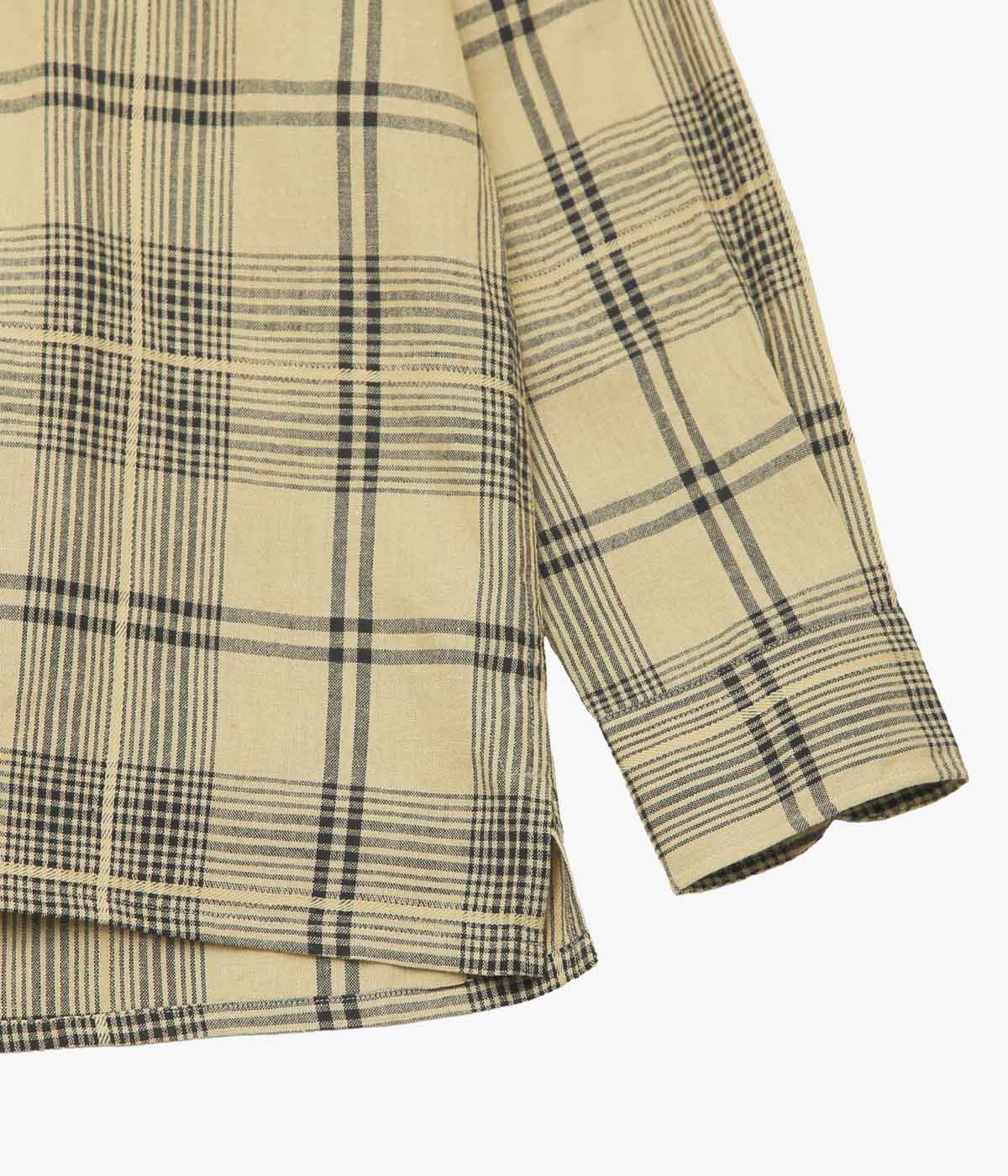 MOJITO "ABSINTHE SHIRT DOBBIE PLAID" (BEIGE)