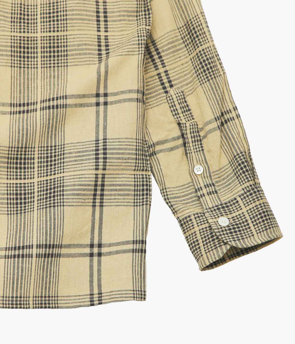 MOJITO "ABSINTHE SHIRT DOBBIE PLAID" (BEIGE)