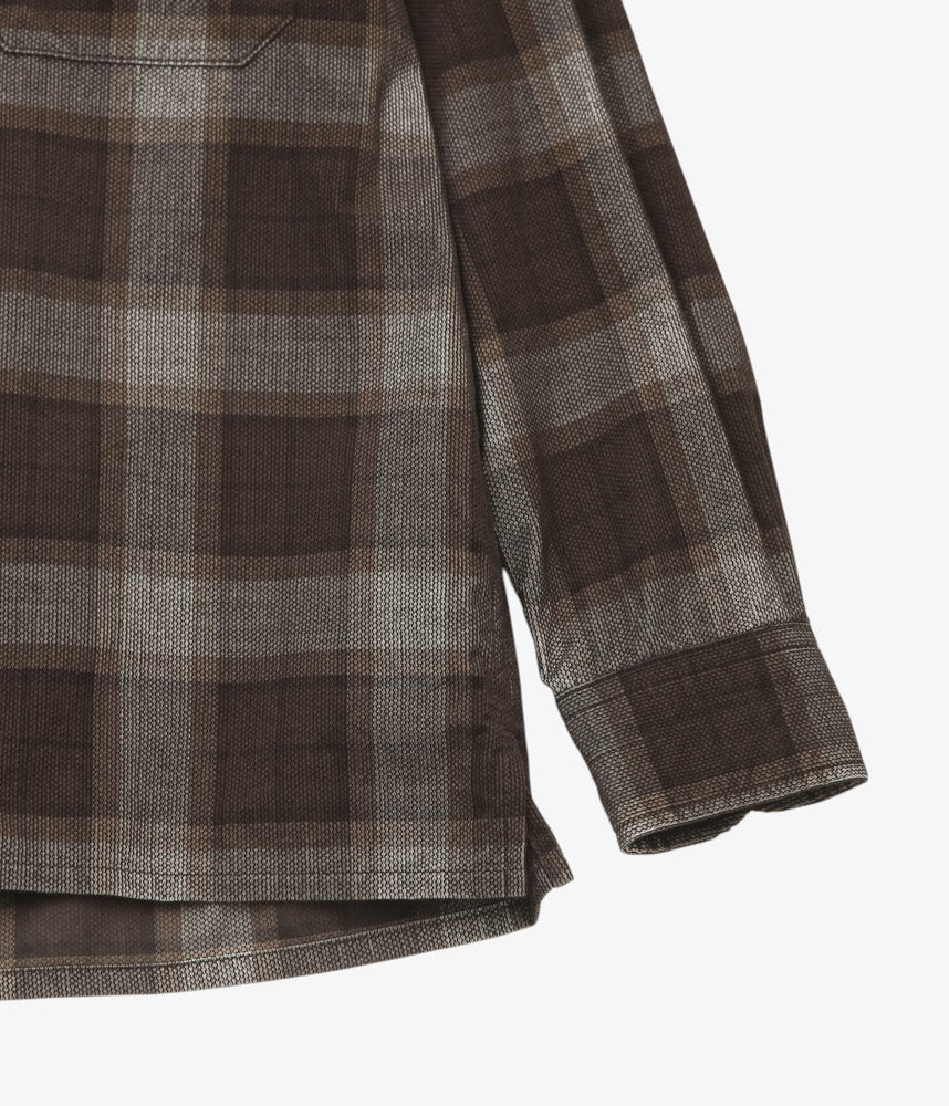 MOJITO ''ABSHINTH SHIRT DOBBY CORD'' (BROWN)