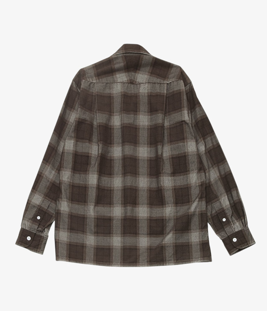 MOJITO ''ABSHINTH SHIRT DOBBY CORD'' (BROWN)