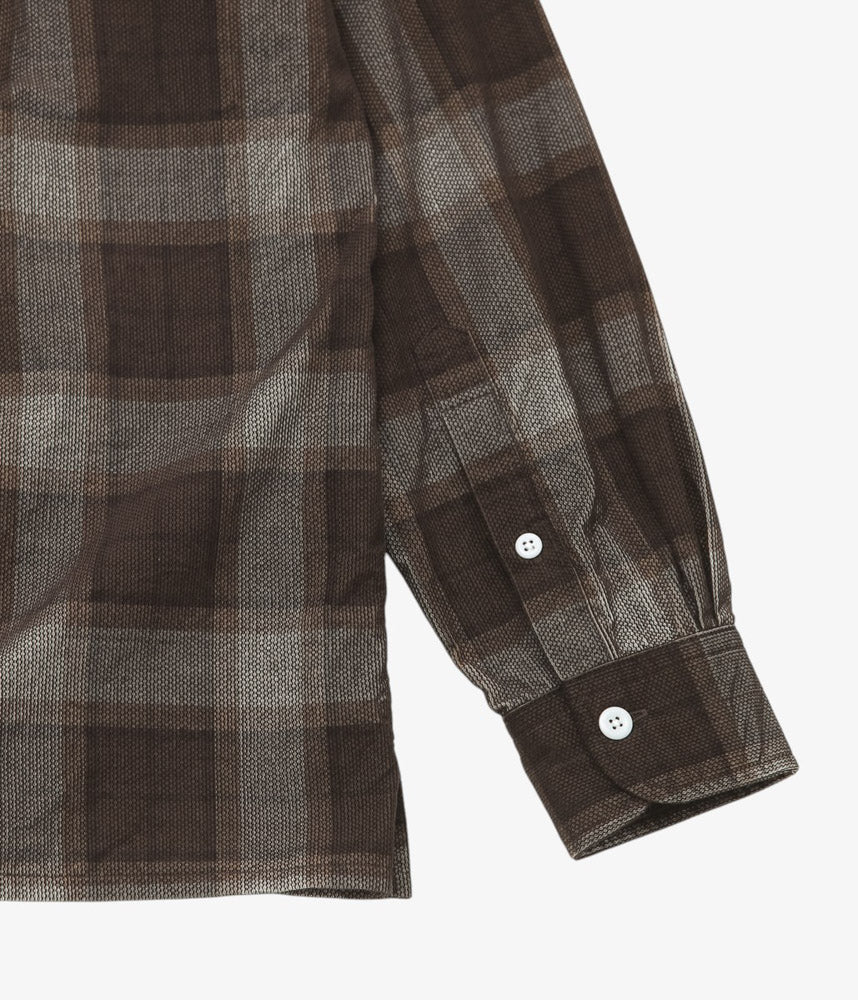MOJITO ''ABSHINTH SHIRT DOBBY CORD'' (BROWN)