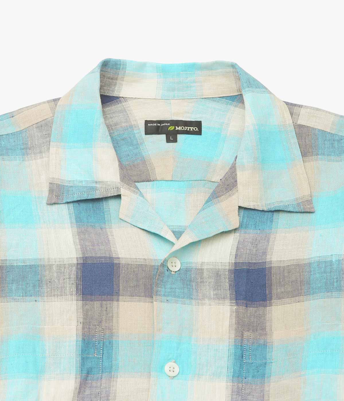 MOJITO ''ABSHINTH SHIRT LINE PLAID'' (BLUE)