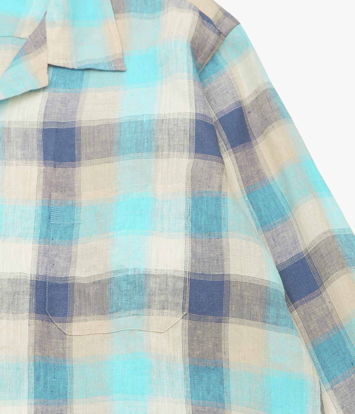 MOJITO ''ABSHINTH SHIRT LINE PLAID'' (BLUE)