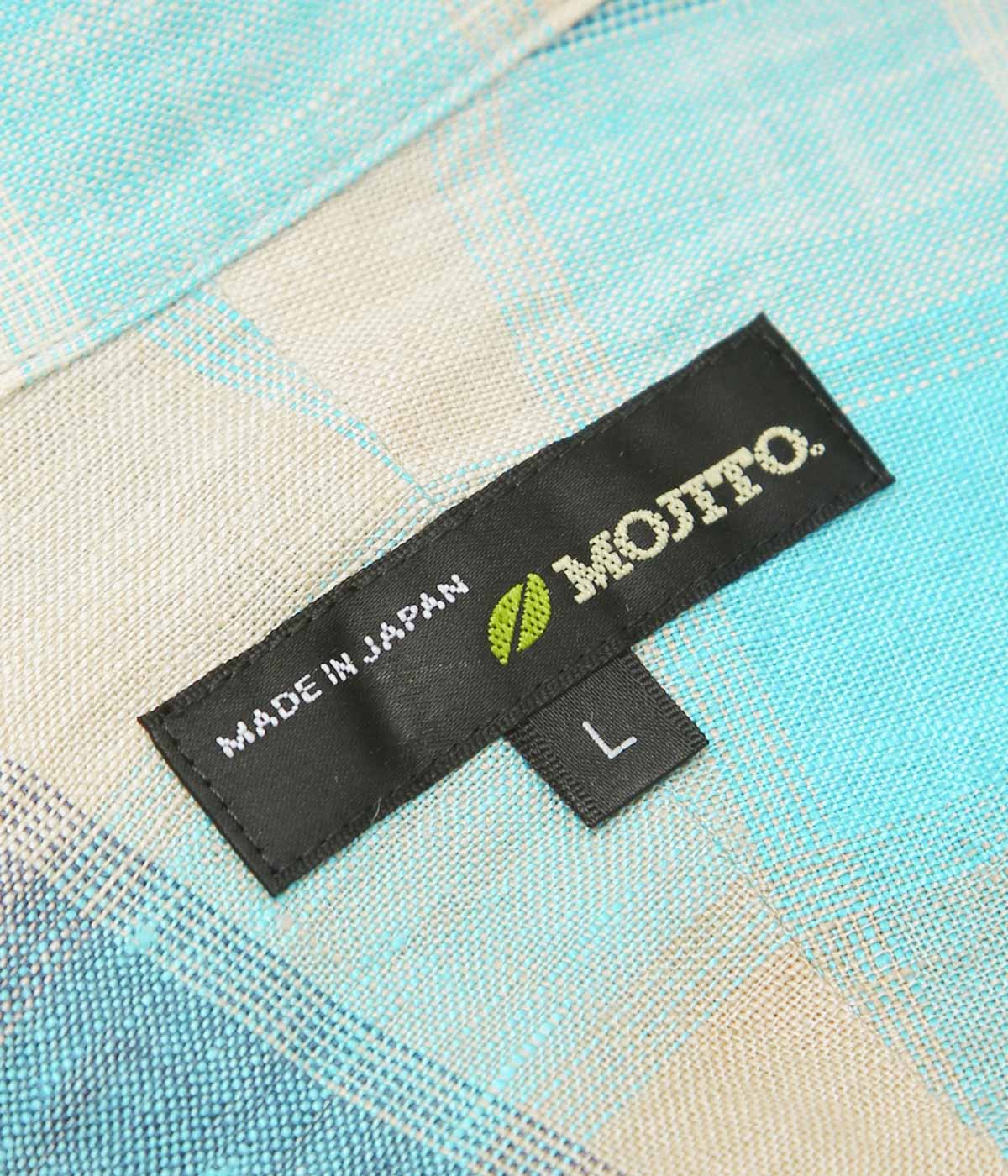 MOJITO ''ABSHINTH SHIRT LINE PLAID'' (BLUE)