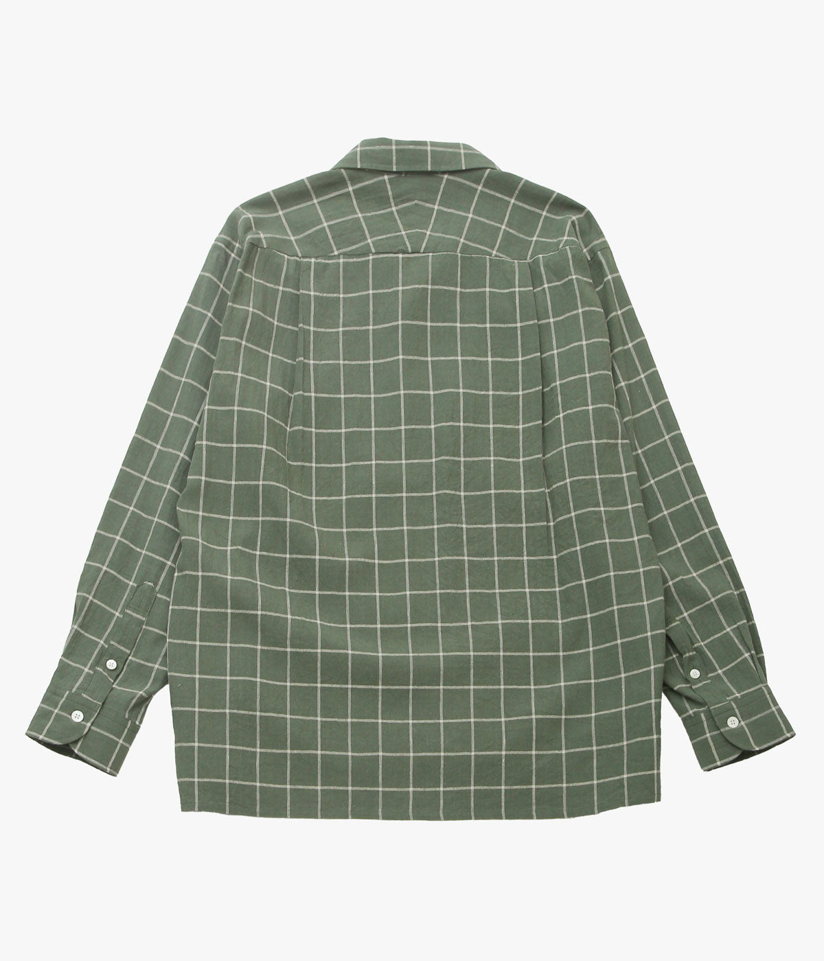MOJITO ''ABSHINTH SHIRT WINDOWPANE'' (GREEN)