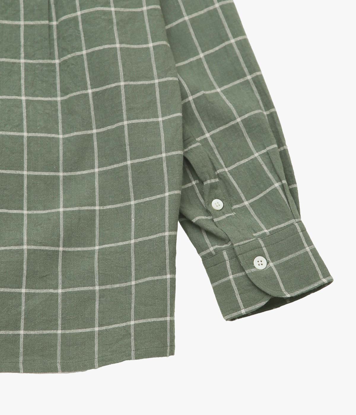 MOJITO ''ABSHINTH SHIRT WINDOWPANE'' (GREEN)