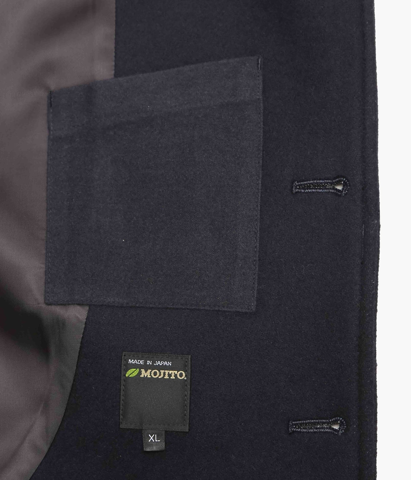 MOJITO ''PROPOSE SACK COAT'' (NAVY)