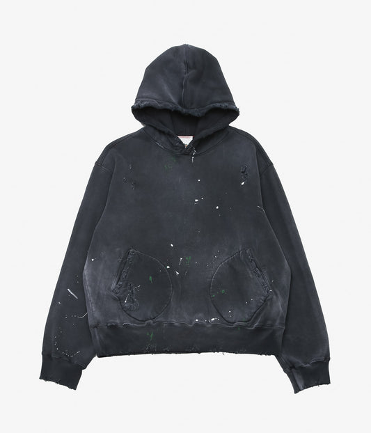 MOOJI MOOJI ''CLASSIC 1930 HOODIE STREET'' (BLACK)